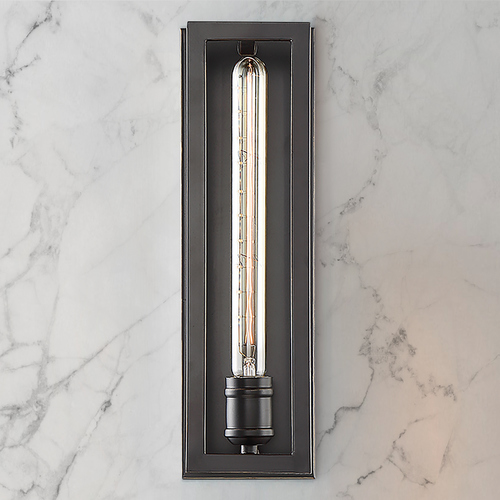 Clifton 15.25-Inch Wall Sconce in Classic Bronze by Savoy House