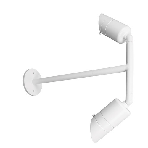 Endurance Architectural White LED Outdoor Wall Light by WAC Lighting