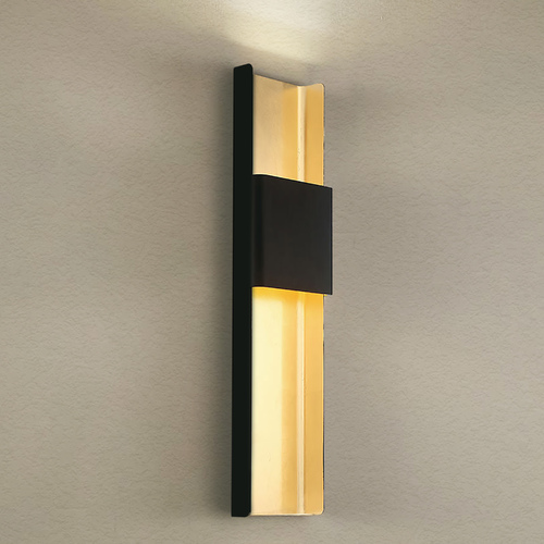 Tribeca 32-Inch LED Sconce in Bronze Gold Leaf 3000K by Modern Forms