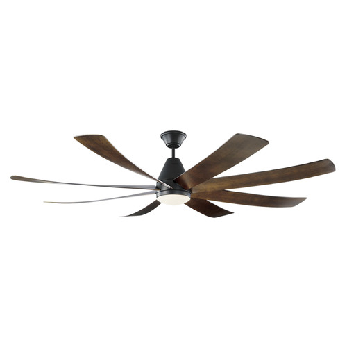 Visual Comfort Fan Collection Kingston 72-Inch LED Fan in Matte Black by Visual Comfort & Co Fans 8KGR72BKD