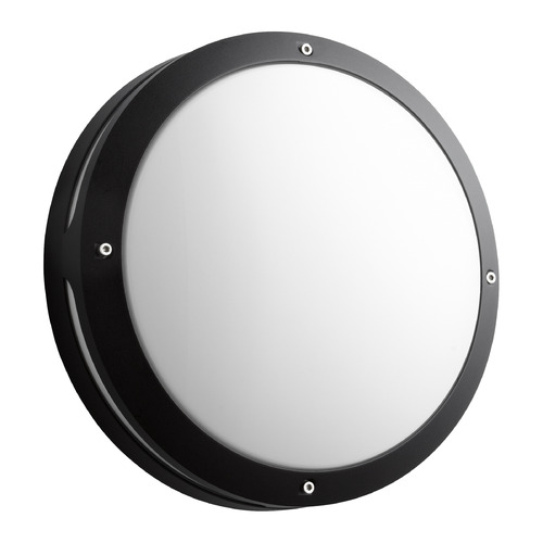 Regio Outdoor LED Wall Light in Black by Oxygen Lighting