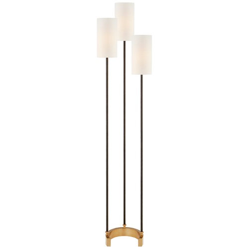 Visual Comfort Signature Collection Suzanne Kasler Aimee Floor Lamp in Bronze & Brass by Visual Comfort Signature SK1550BZHABL