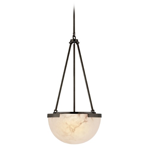 Visual Comfort Signature Collection Kelly Wearstler Melange Small Pendant in Bronze by Visual Comfort Signature KW5618BZALB
