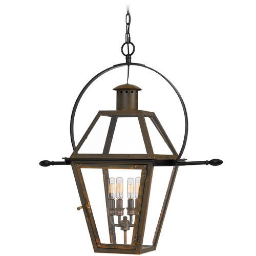 Quoizel Lighting Rue De Royal Indoor Hanging Light in Bronze by Quoizel Lighting RO2814IZ