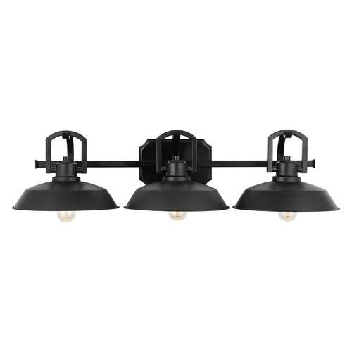 Capital Lighting Henderson 30.50-Inch Vanity Light in Matte Black by Capital Lighting 9D295A