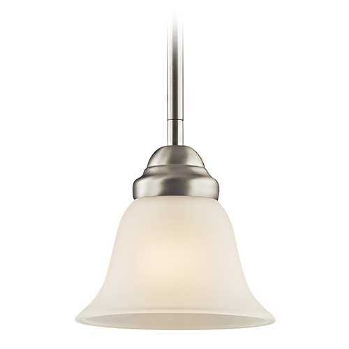 Kichler Lighting Wynberg 6-Inch Mini Pendant in Brushed Nickel by Kichler Lighting 2693NI