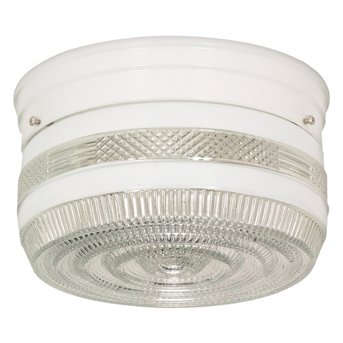 White Flush Mount by Nuvo Lighting