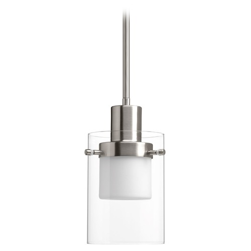 Moderna Brushed Nickel LED Mini Pendant by Progress Lighting
