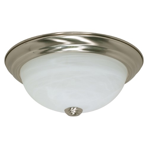 Brushed Nickel Flush Mount by Nuvo Lighting