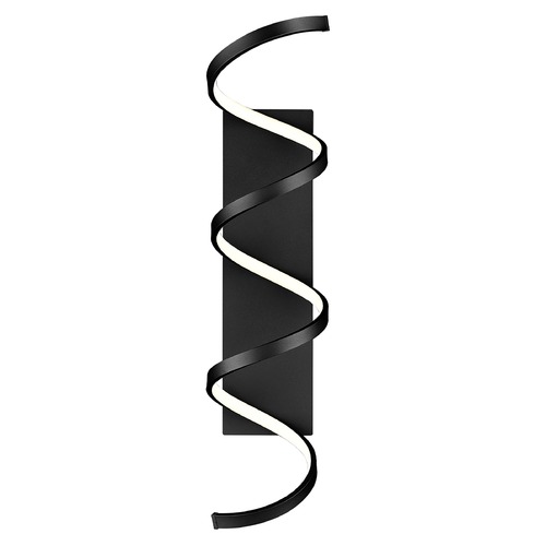 Synergy Black LED Sconce by Kuzco Lighting