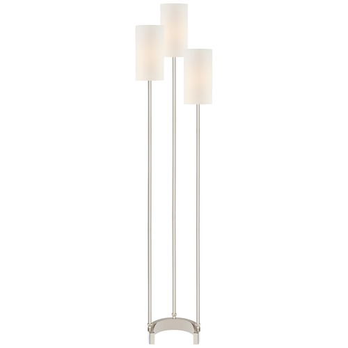 Suzanne Kasler Aimee Floor Lamp in Polished Nickel by Visual Comfort Signature