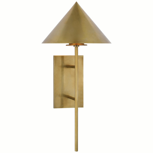 Visual Comfort Signature Collection Paloma Contreras Orsay Sconce in Brass by Visual Comfort Signature PCD2205HAB