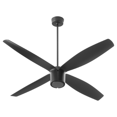 Oxygen Samaran Black Ceiling Fan Without Light