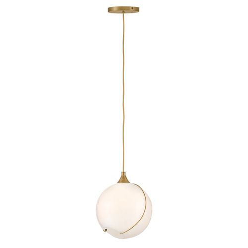 Skye 10.75-Inch Pendant in Heritage Brass by Hinkley Lighting