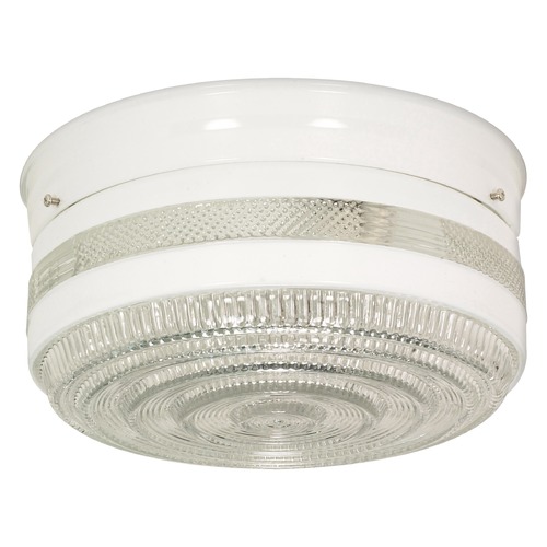 White Flush Mount by Nuvo Lighting