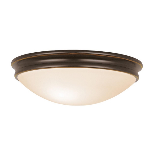 Access Lighting Access Lighting Atom Oil Rubbed Bronze LED Flushmount Light 20726LEDD-ORB/OPL