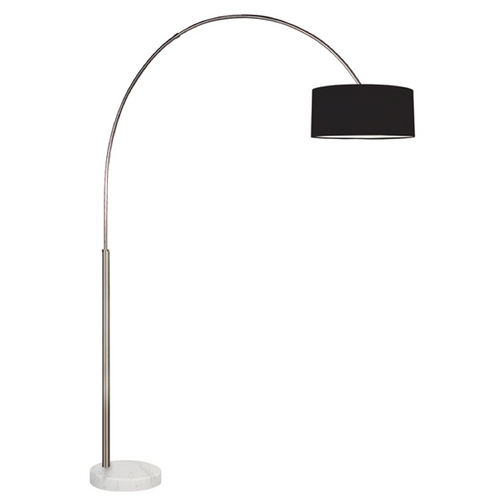 Arc Satin Nickel Arc Lamp by Sonneman Lighting