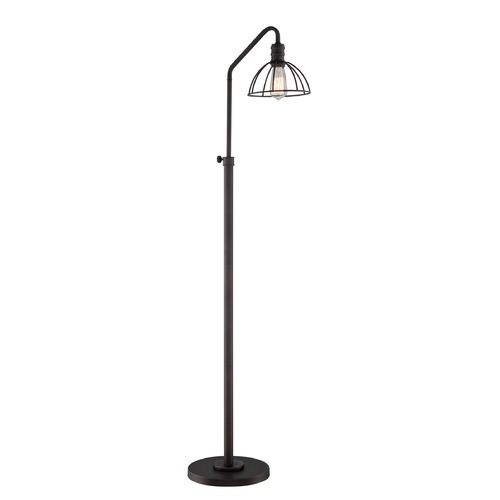 Lite Source Lighting Gaius Burnished Bronze Floor Lamp by Lite Source Lighting LS-82835