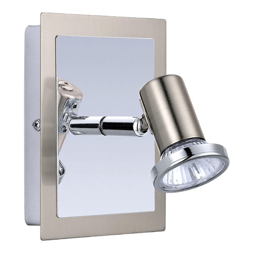 Eglo Lighting Eglo Rottelo Matte Nickel / Chrome Sconce 200092A