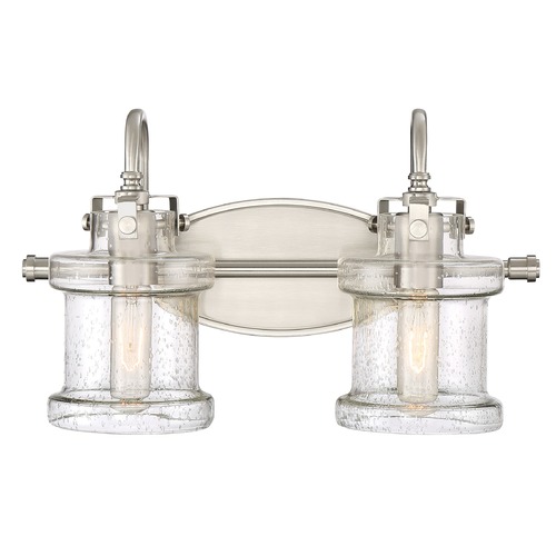 Quoizel Lighting Danbury 16.25-Inch Bath Light in Brushed Nickel by Quoizel Lighting DNY8602BN