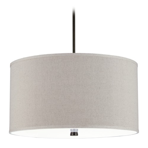 Visual Comfort Studio Collection Dayna 24-Inch Pendant in Burnt Sienna by Visual Comfort Studio 65262EN3-710