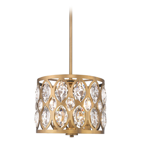 Dealey Heirloom Brass Pendant by Z-Lite