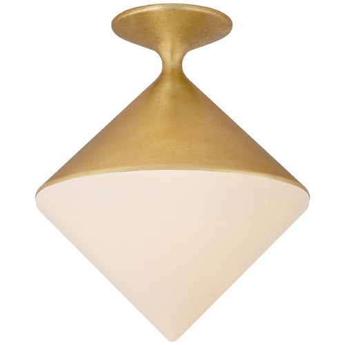 Visual Comfort Signature Collection Aerin Sarnen Small Flush Mount in Gild by Visual Comfort Signature ARN4355GWG