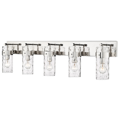 Fontaine Polished Nickel Bathroom Light by Z-Lite