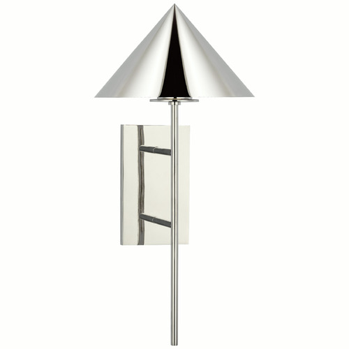 Visual Comfort Signature Collection Paloma Contreras Orsay Sconce in Nickel by Visual Comfort Signature PCD2205PN