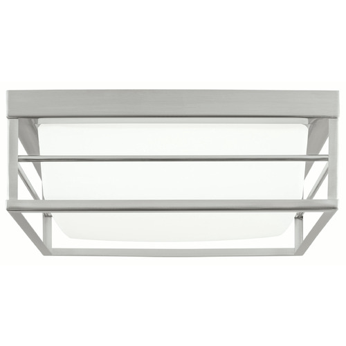 Visual Comfort Studio Collection Dearborn Brushed Nickel LED Flushmount Light
