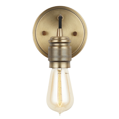 Capital Lighting Menlo Wall Sconce in Aged Brass by Capital Lighting 9D298A