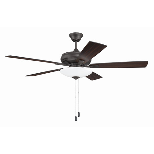 Craftmade Lighting Craftmade Lighting Eos Classic Bronze LED Ceiling Fan with Light ECF111CBZ5-CBZWLN