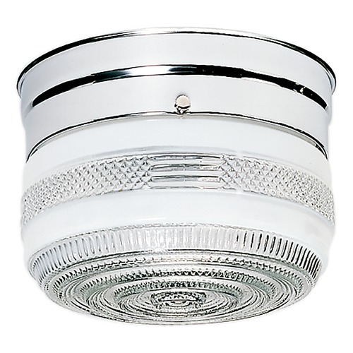 Polished Chrome Flush Mount by Nuvo Lighting