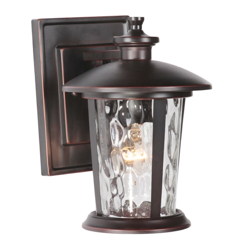 Summerhays 11-Inch Oiled Bronze Gilded Outdoor Wall Light by Craftmade Lighting