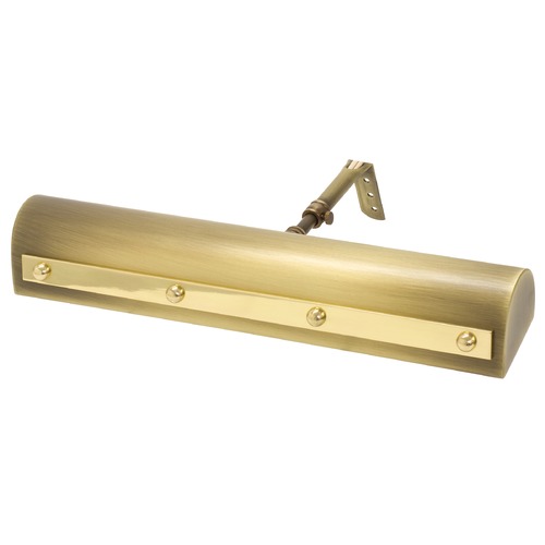 House of Troy Lighting Traditional Antique Brass & Polished Brass Picture Light by House of Troy Lighting TR14-AB/PB