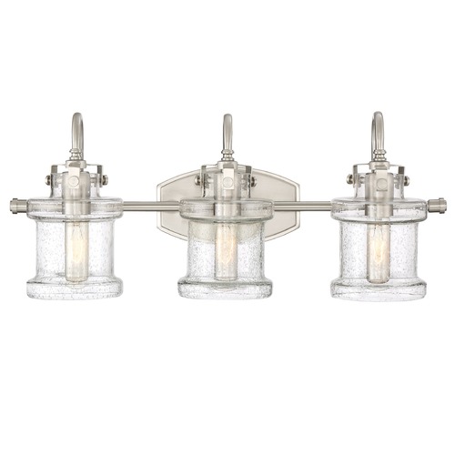 Quoizel Lighting Danbury 24-Inch Bath Light in Brushed Nickel by Quoizel Lighting DNY8603BN