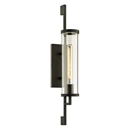 Troy Lighting Park Slope Forged Iron Outdoor Wall Light by Troy Lighting B6462