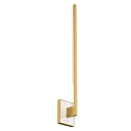 Klee 30-Inch LED Wall Sconce in Brass by Visual Comfort Modern