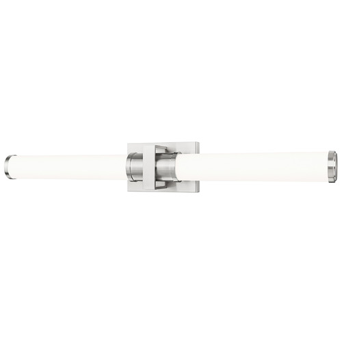 Z-Lite Z-Lite Idris Brushed Nickel LED Vertical Bathroom Light 1019-32W-BN-LED