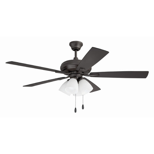 Craftmade Lighting Craftmade Lighting Eos Classic Bronze LED Ceiling Fan with Light ECF114CBZ5-CBZWLN