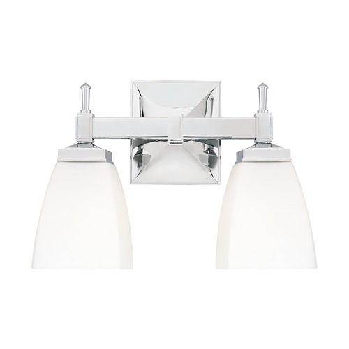 Hudson Valley Lighting Kent 2-Light Bath Light in Polished Chrome by Hudson Valley Lighting 652-PC