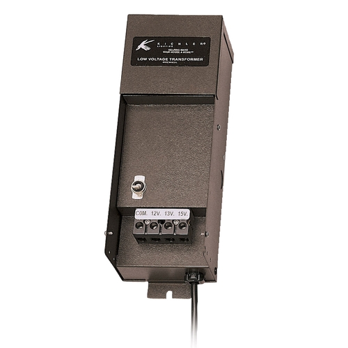 Manual Series 300W 12V Exterior Transformer in Bronze by Kichler Lighting