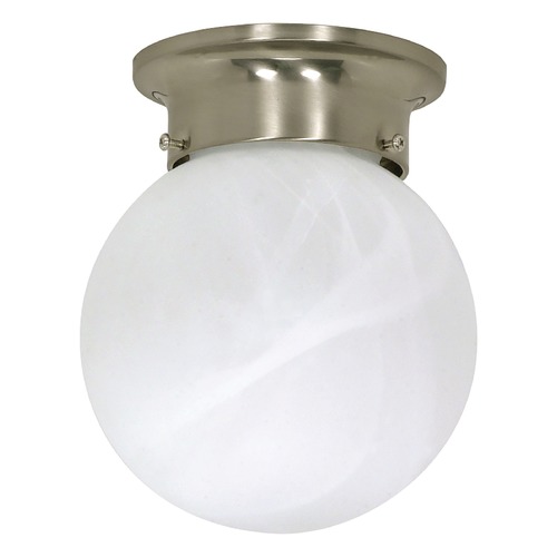 Brushed Nickel Flush Mount by Nuvo Lighting