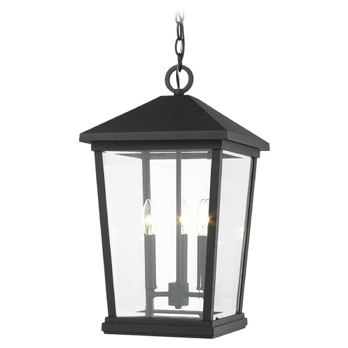 Beacon Black Outdoor Hanging Light by Z-Lite