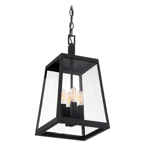 Halifax Matte Black Outdoor Hanging Light by Nuvo Lighting