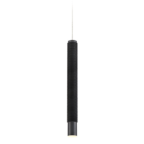 Davenport 17-Inch LED Pendant in Black by Eurofase Lighting