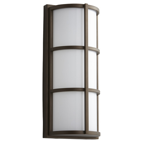 Oxygen Leda 16.5-Inch Wet Wall Sconce in Oiled Bronze by Oxygen Lighting 3-712-222