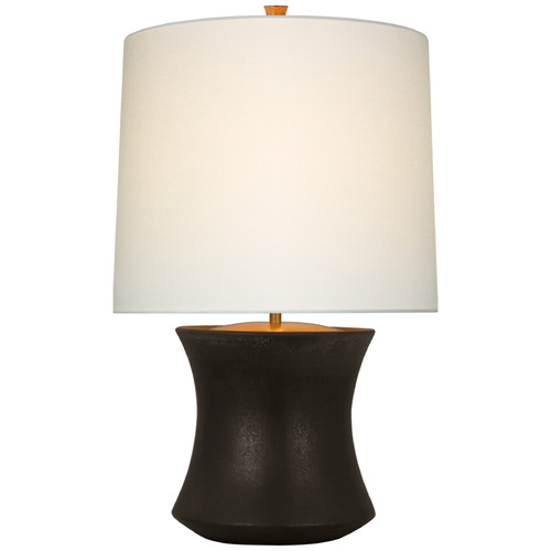 Visual Comfort Signature Collection Aerin Marella Accent Lamp in Stained Black Metallic by Visual Comfort Signature ARN3660SBML