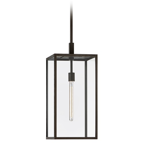 Visual Comfort Signature Collection Chapman & Myers Fresno Hanging Lantern in Aged Iron by Visual Comfort Signature CHO5934AICG
