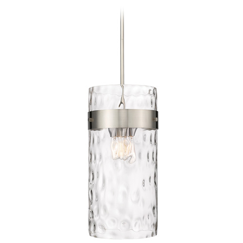 Fontaine Brushed Nickel Pendant by Z-Lite